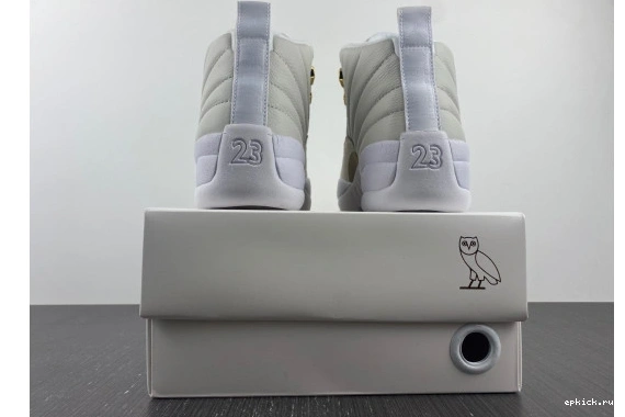 Cheap EP Retro 873864-102 White 873864-102 Jordan 12 OVO 0424